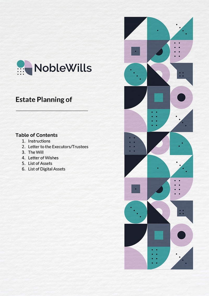 NobleWills Will document cover
